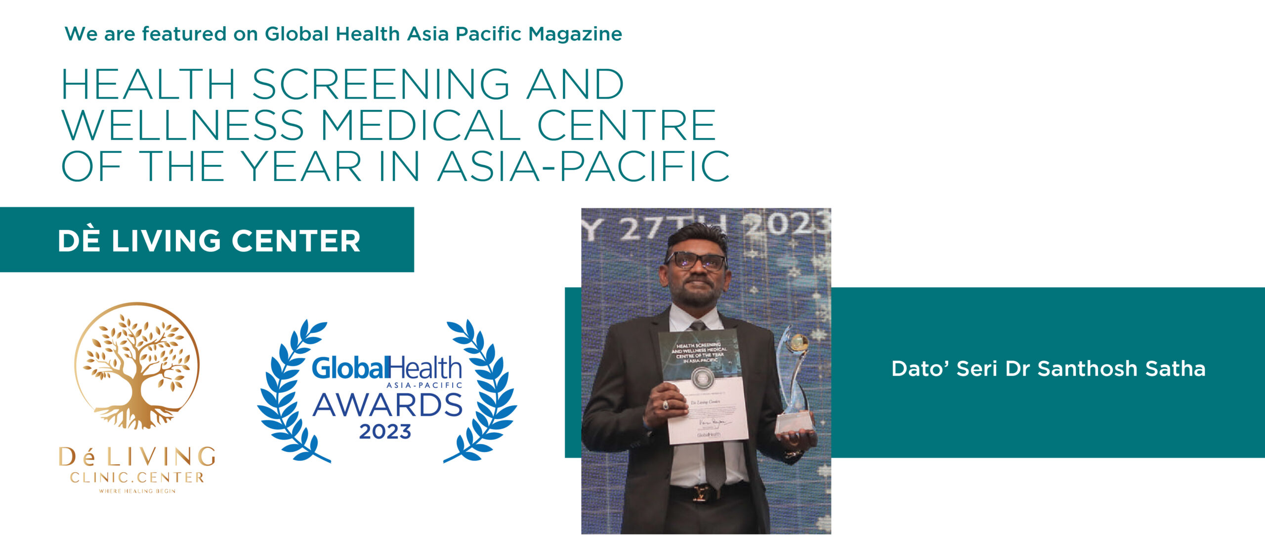 To showcase the feature of Global Health Asia Pacific Magazine